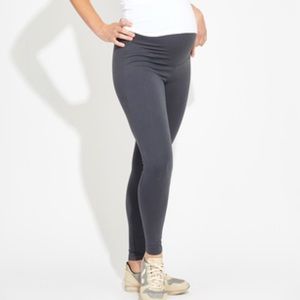 Pact organic maternity women’s legging small gray